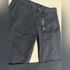 Dark gray Kenneth Cole Slim Fit Lightweight Mens Chino Pants